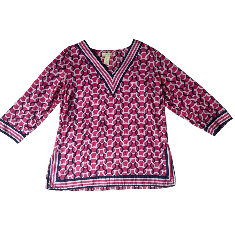 Caribbean Joe Women’s Tunic Top Size Large